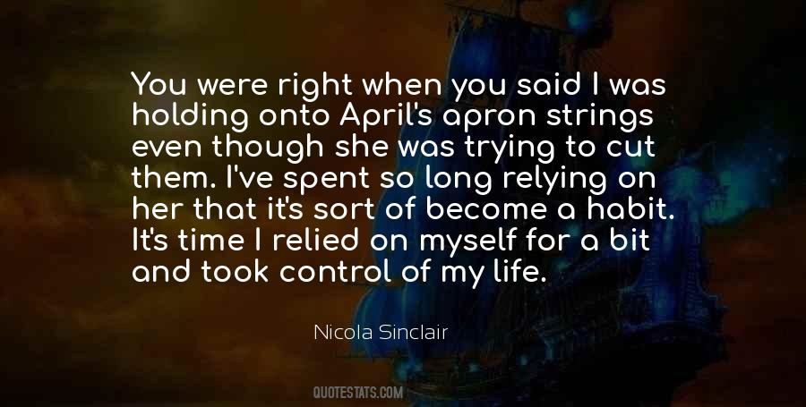 Nicola Sinclair Quotes #926294