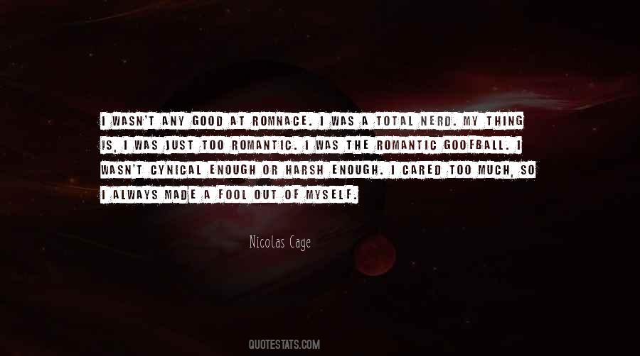 Nicolas Cage Quotes #1194409