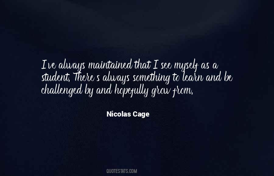 Nicolas Cage Quotes #1587545