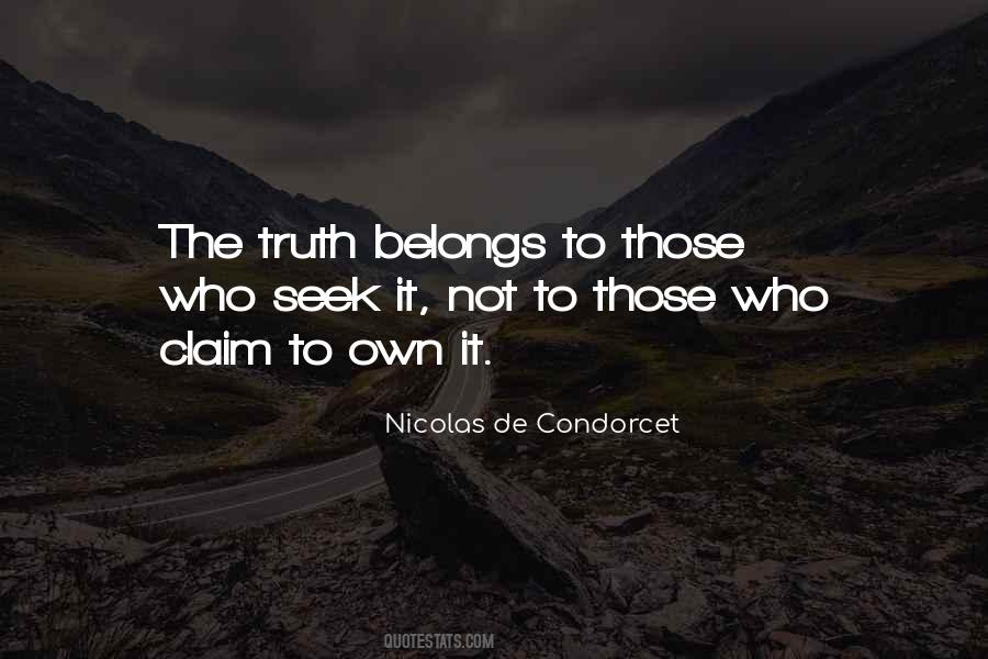Nicolas De Condorcet Quotes #1576
