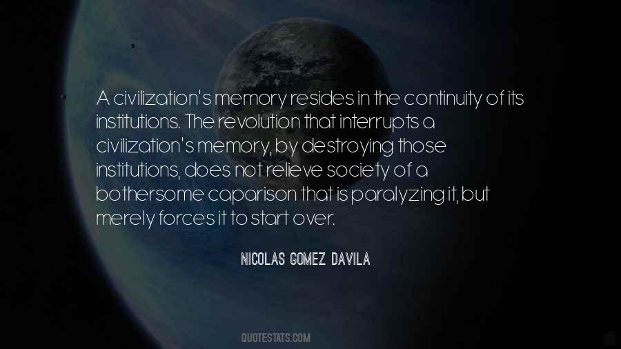 Nicolas Gomez Davila Quotes #1187558