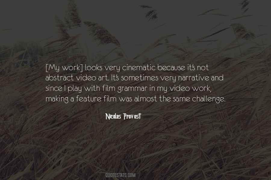 Nicolas Provost Quotes #217140