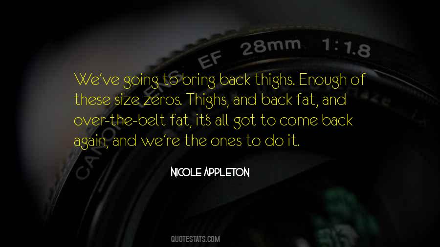 Nicole Appleton Quotes #627495