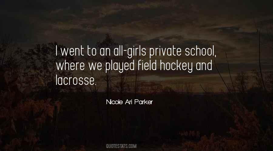 Nicole Ari Parker Quotes #1047090