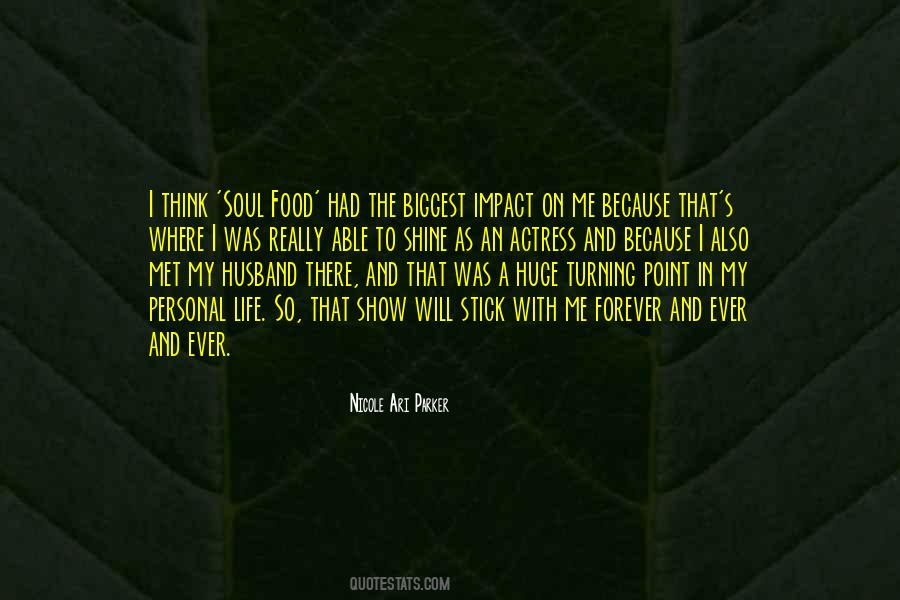 Nicole Ari Parker Quotes #1059831