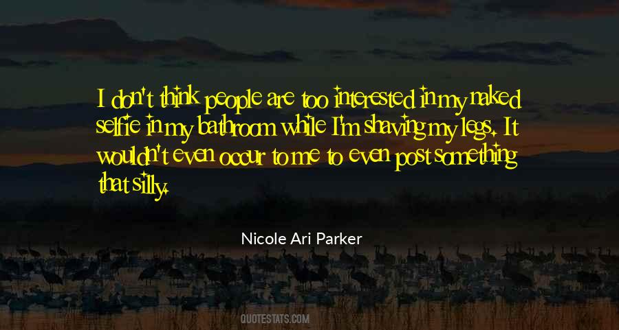 Nicole Ari Parker Quotes #1119889