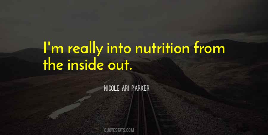 Nicole Ari Parker Quotes #971239