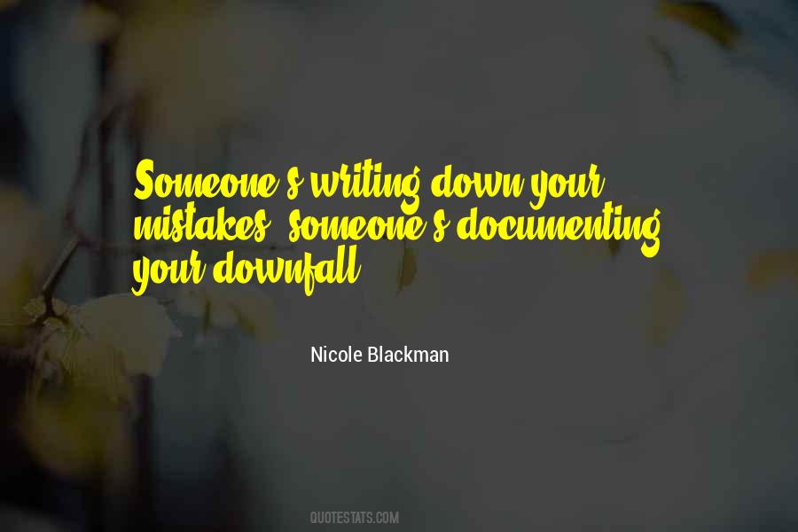 Nicole Blackman Quotes #419800