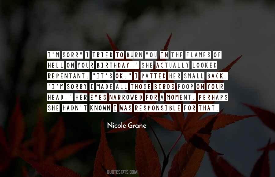 Nicole Grane Quotes #817532