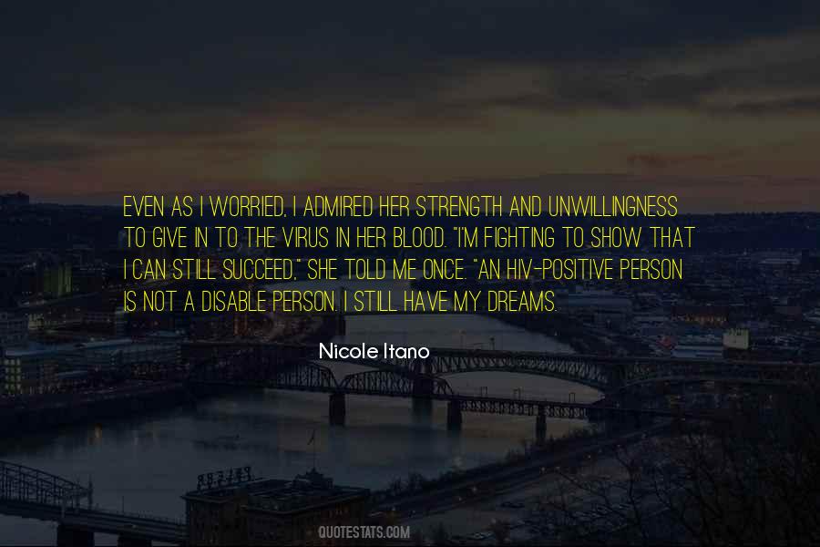 Nicole Itano Quotes #545070