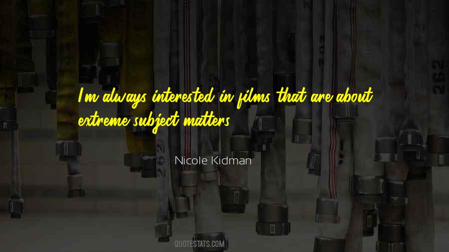 Nicole Kidman Quotes #564071