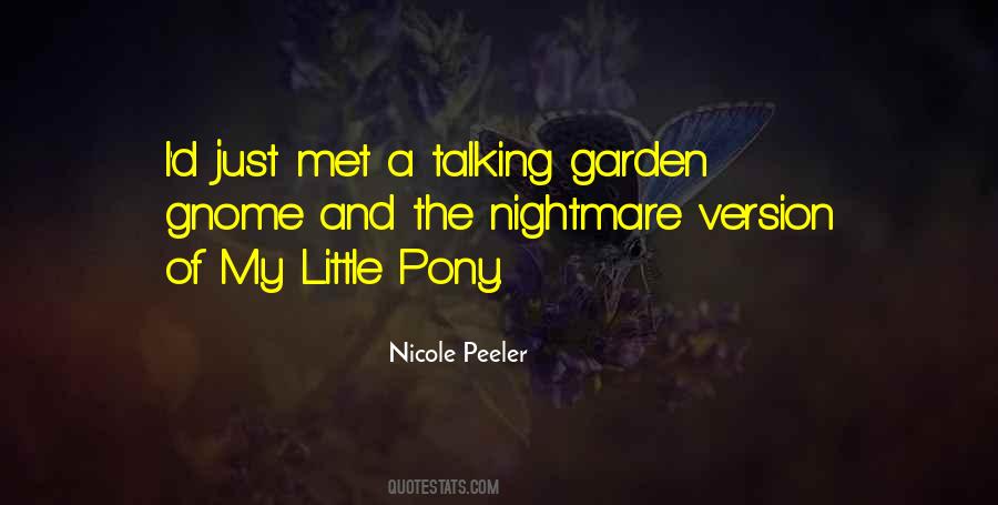 Nicole Peeler Quotes #1323258