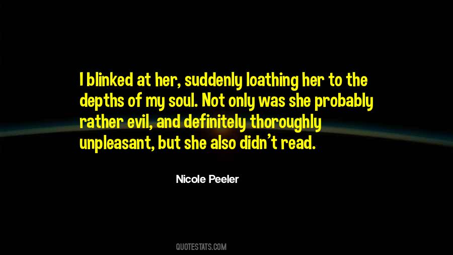 Nicole Peeler Quotes #884878