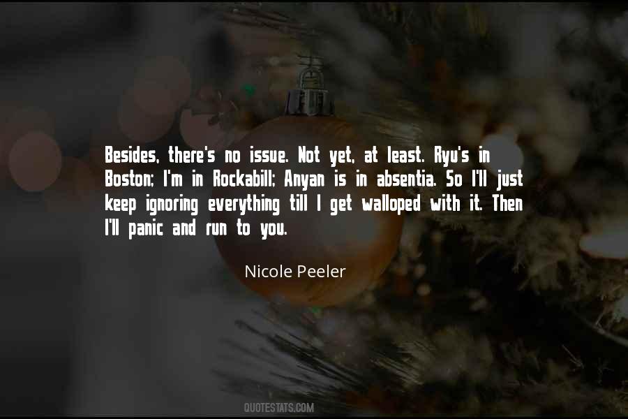 Nicole Peeler Quotes #915349