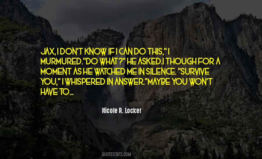 Nicole R. Locker Quotes #1246479