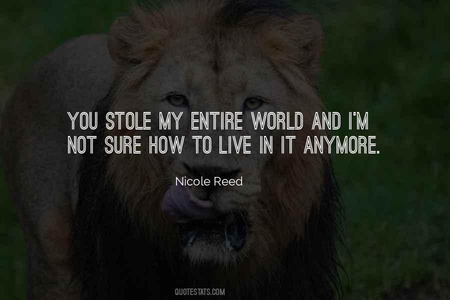 Nicole Reed Quotes #441397