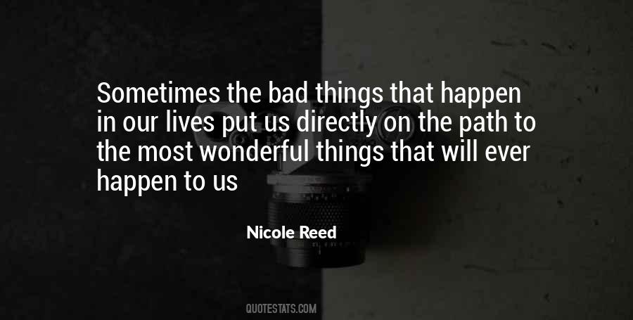 Nicole Reed Quotes #896703