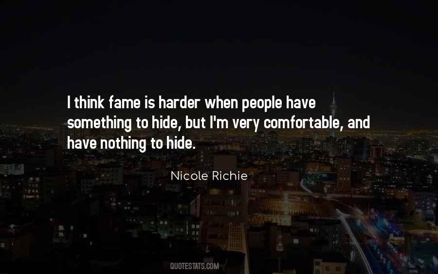 Nicole Richie Quotes #229335