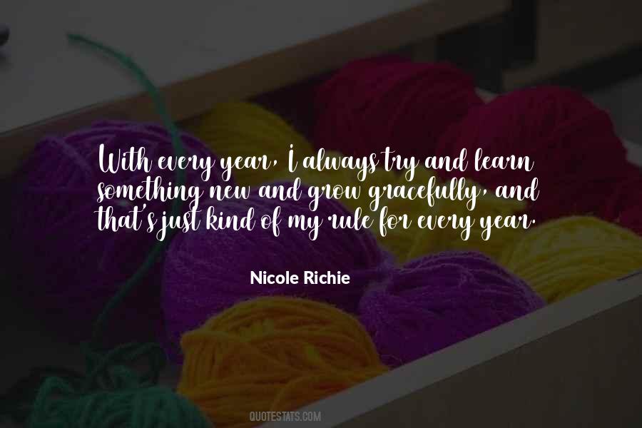 Nicole Richie Quotes #988055