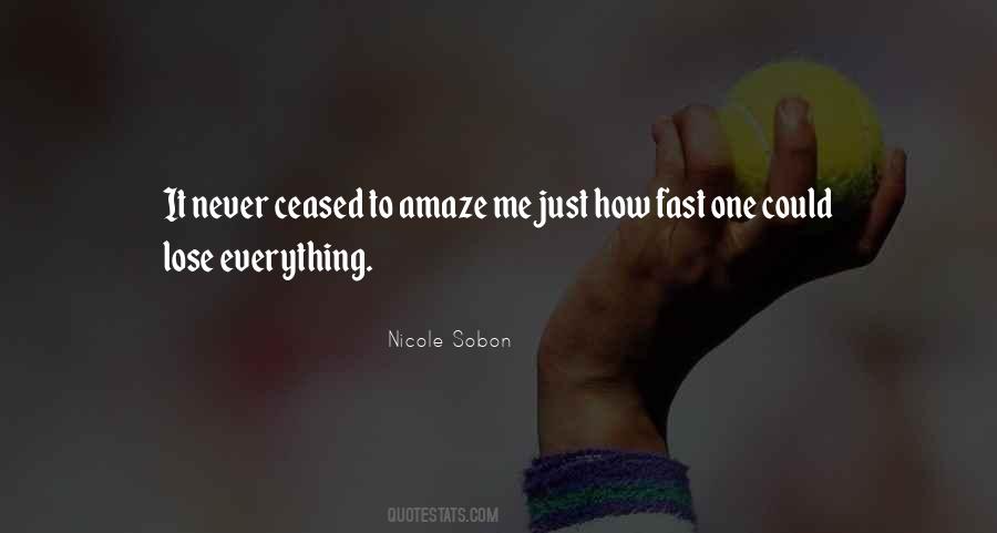 Nicole Sobon Quotes #1850522