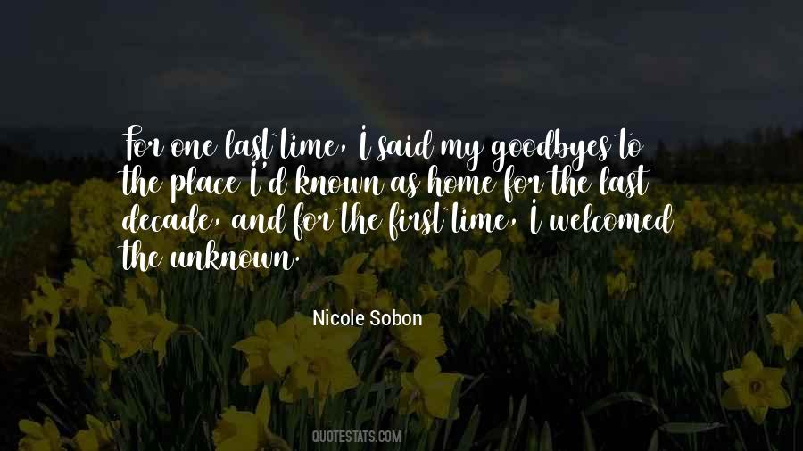 Nicole Sobon Quotes #574074
