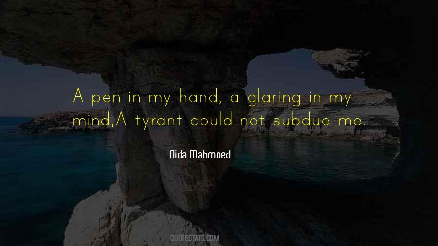 Nida Mahmoed Quotes #897671