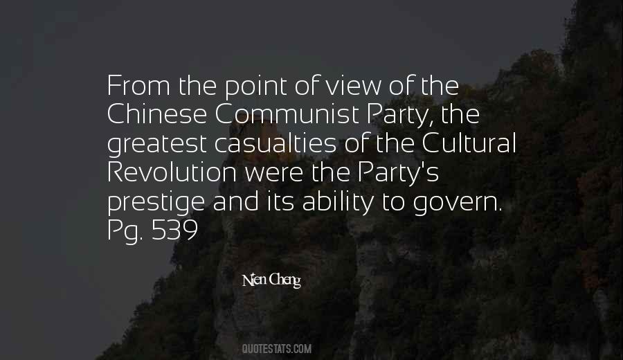 Nien Cheng Quotes #123113