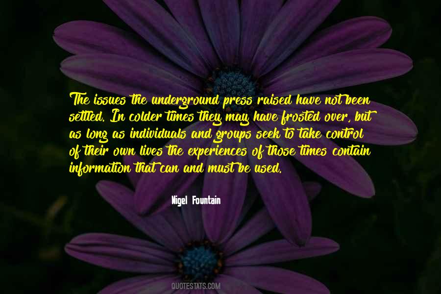 Nigel Fountain Quotes #630293 Nigel Fountain Quotes #630293