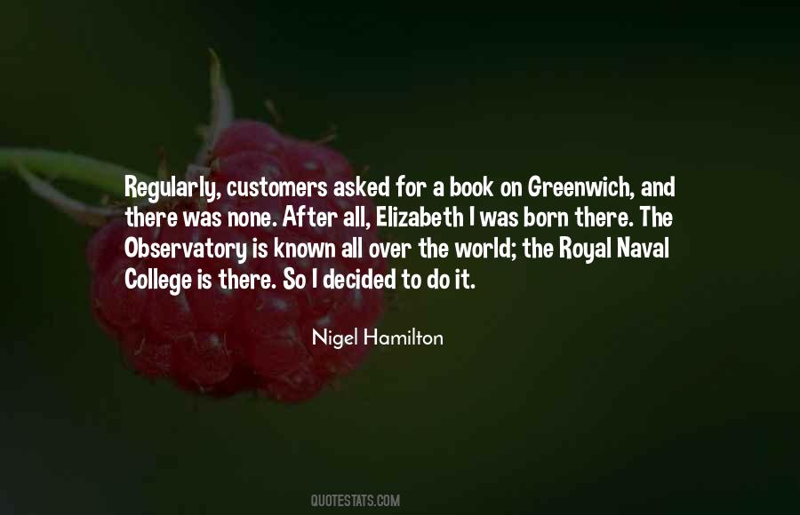 Nigel Hamilton Quotes #1361833