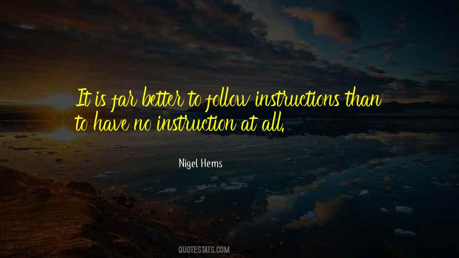 Nigel Hems Quotes #522847 Nigel Hems Quotes #522847