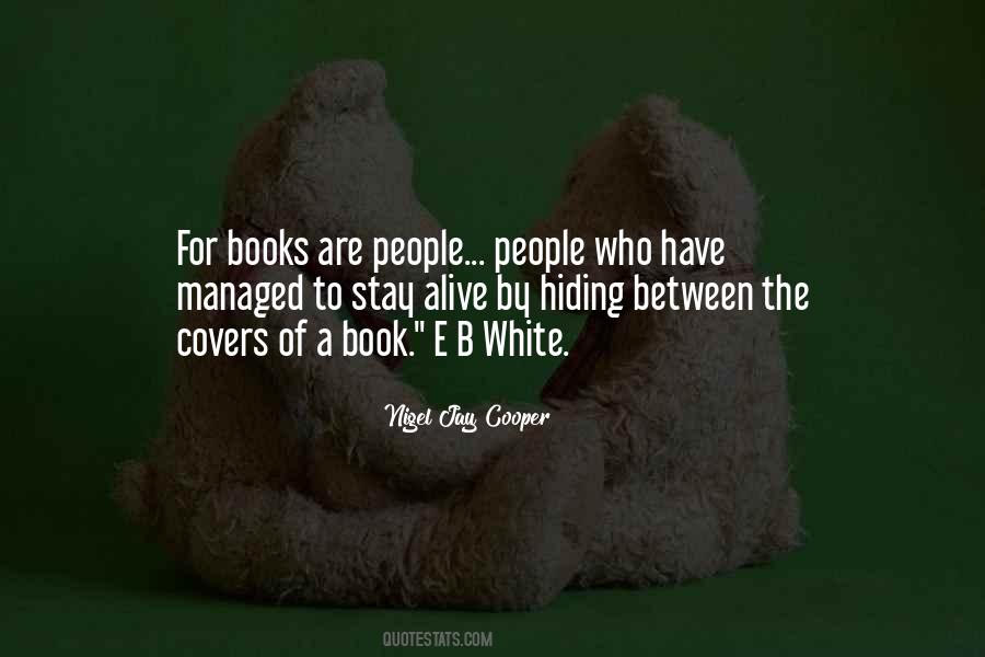 Nigel Jay Cooper Quotes #922824