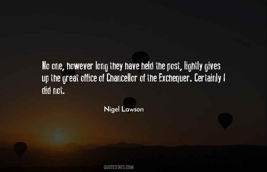 Nigel Lawson Quotes #1549687