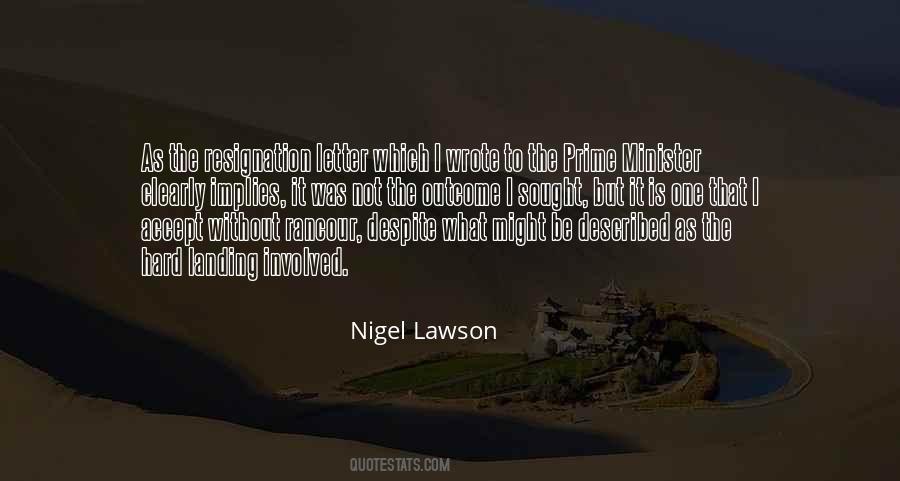 Nigel Lawson Quotes #1668263