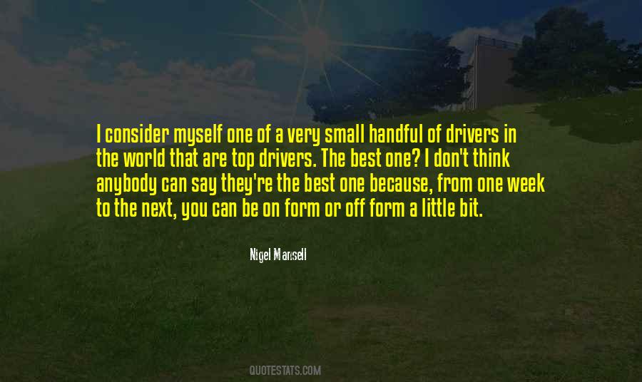 Nigel Mansell Quotes #1001036