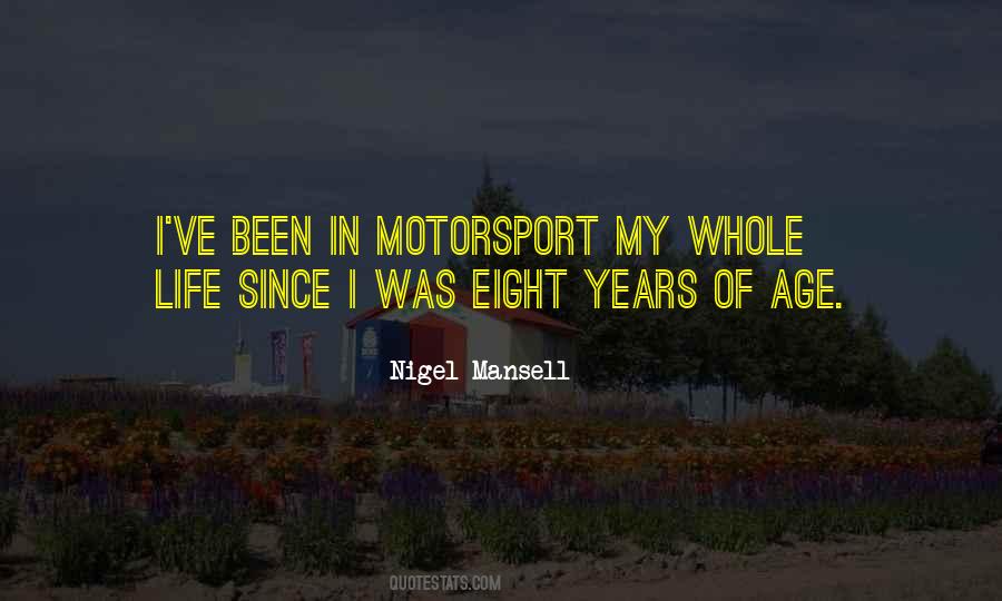Nigel Mansell Quotes #313270