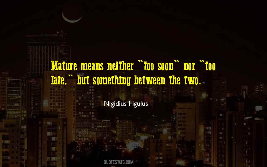 Nigidius Figulus Quotes #724373