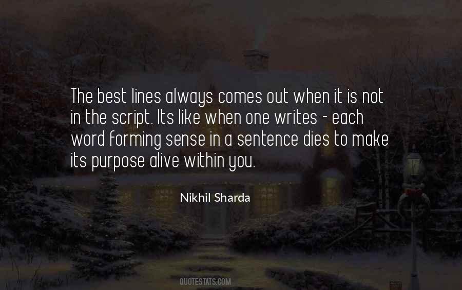 Nikhil Sharda Quotes #706150