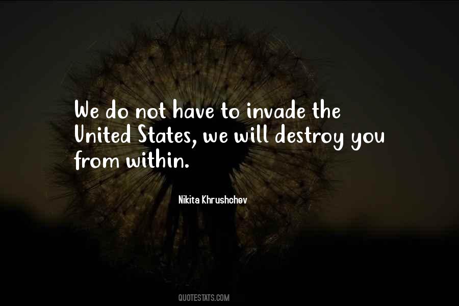 Nikita Khrushchev Quotes #1018150 Nikita Khrushchev Quotes #1018150