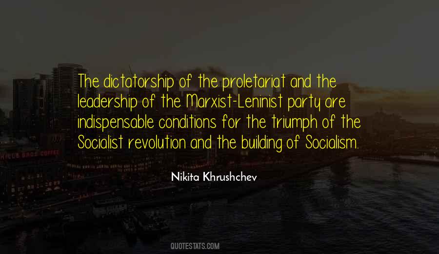 Nikita Khrushchev Quotes #1436359