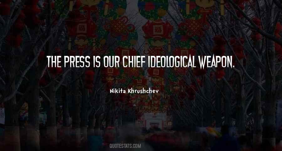 Nikita Khrushchev Quotes #217548