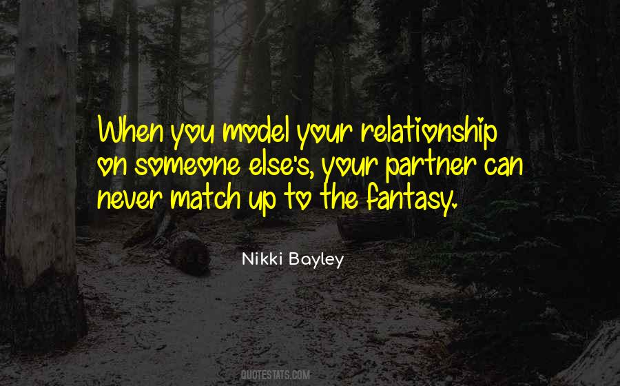 Nikki Bayley Quotes #992189