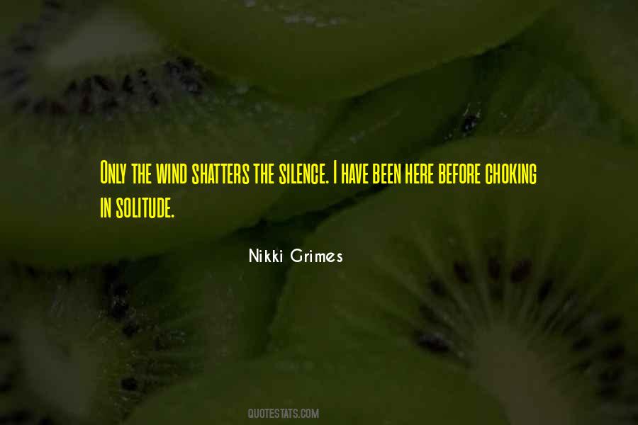 Nikki Grimes Quotes #310511