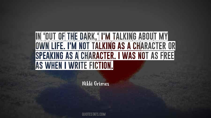 Nikki Grimes Quotes #868514
