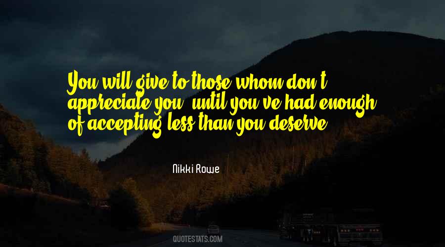 Nikki Rowe Quotes #1056888