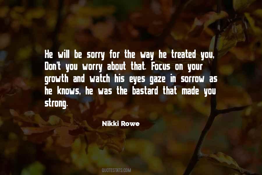 Nikki Rowe Quotes #1714655