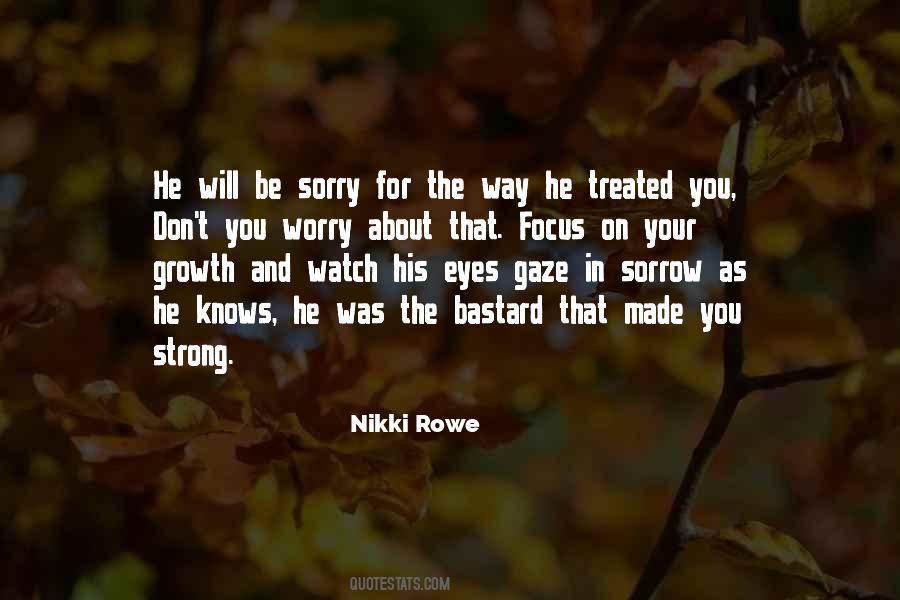 Nikki Rowe Quotes #1714655
