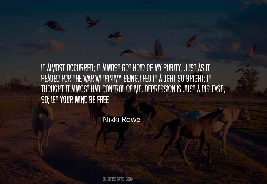 Nikki Rowe Quotes #319877