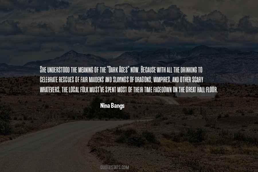 Nina Bangs Quotes #1647116