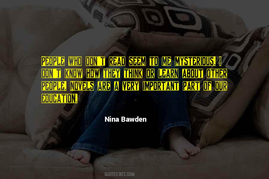 Nina Bawden Quotes #433718