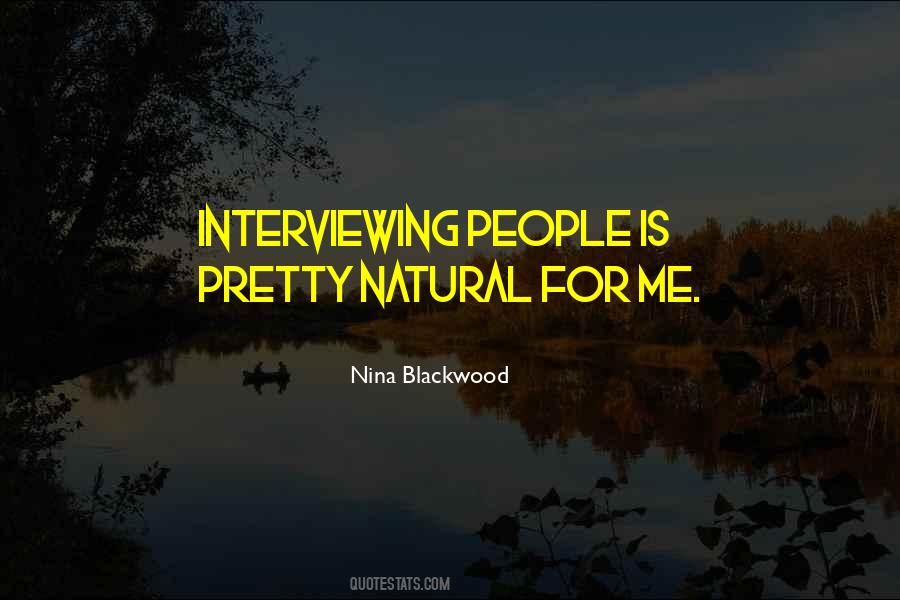 Nina Blackwood Quotes #1563756